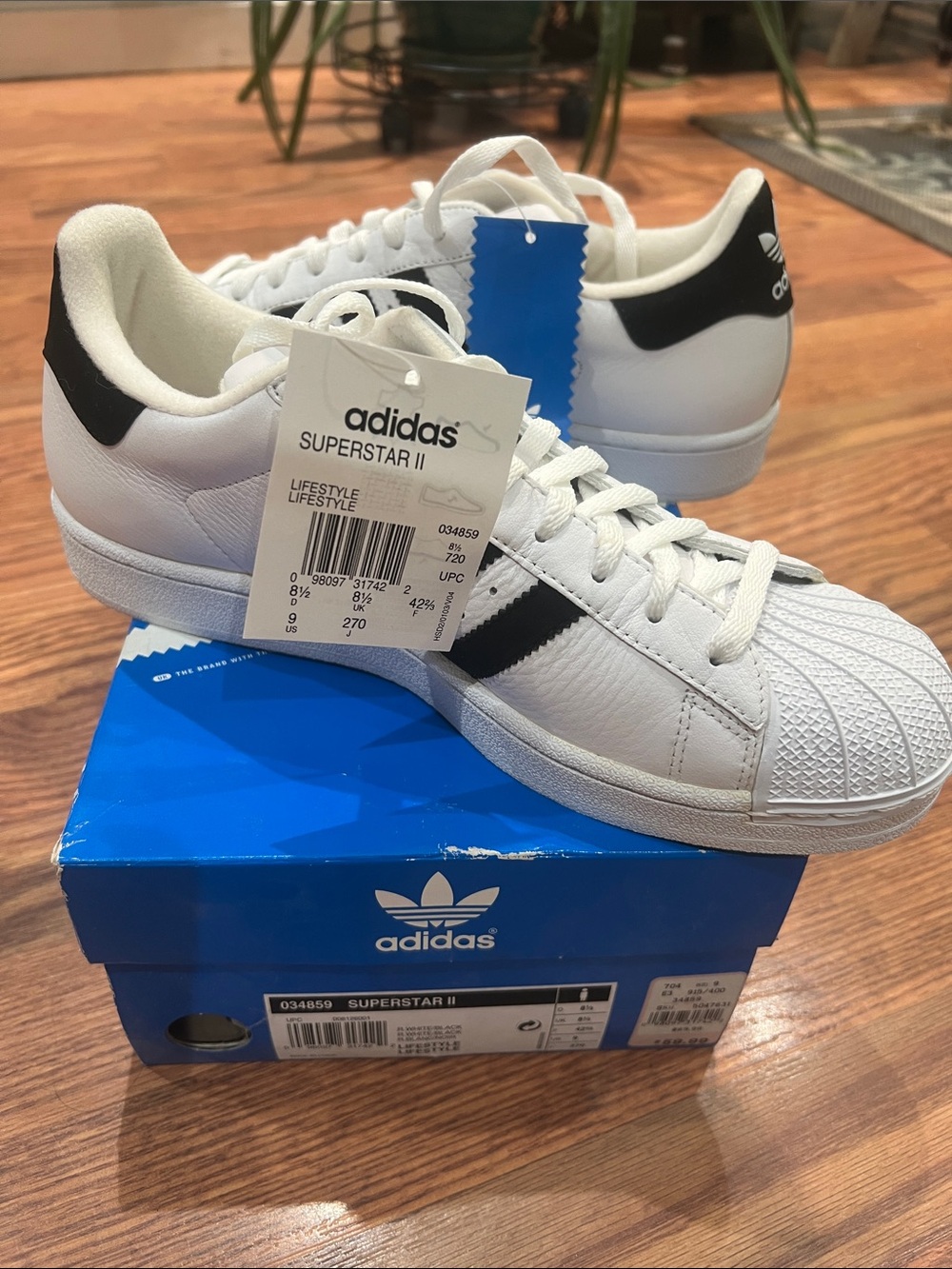 Adidas Superstar II NEW OLD STOCK 2004 Men's US9